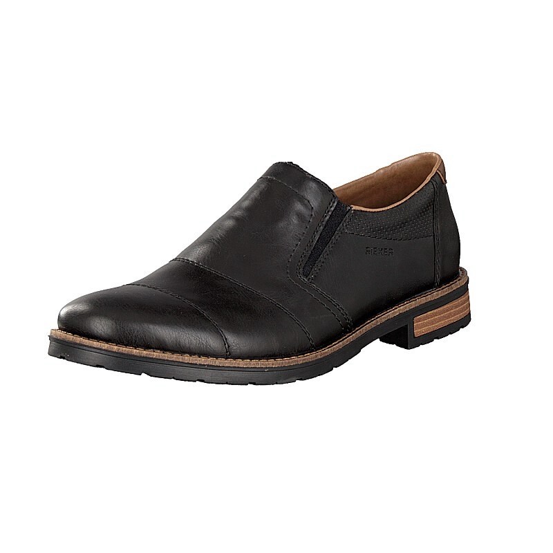 Slip On Rieker 14660-00 Para Homem - Pretas